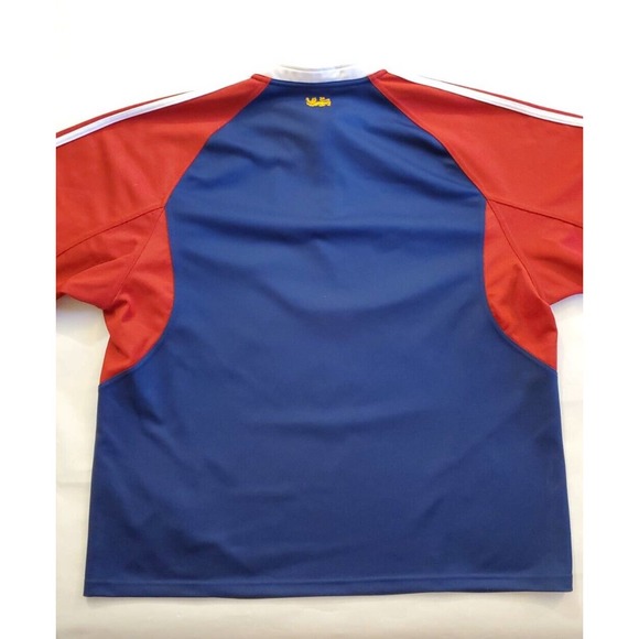 Vtg 2005 ADIDAS Men’s NEW ZEALAND ZURICH S/S FOOTBALL RUGBY JERSEY Size 2XL - Picture 6 of 7